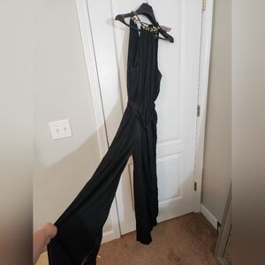 Black and gold Jumpsuit